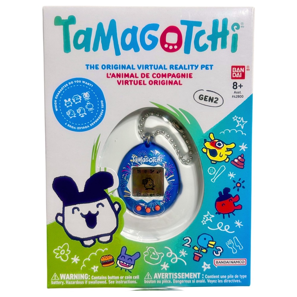 Tamagotchi Gen 2 Virtual Pet “Festival Sky” in Blue